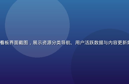 www.91n 平台数据看板界面截图，展示资源分类导航、用户活跃数据与内容更新频率，专业数据可视化风格